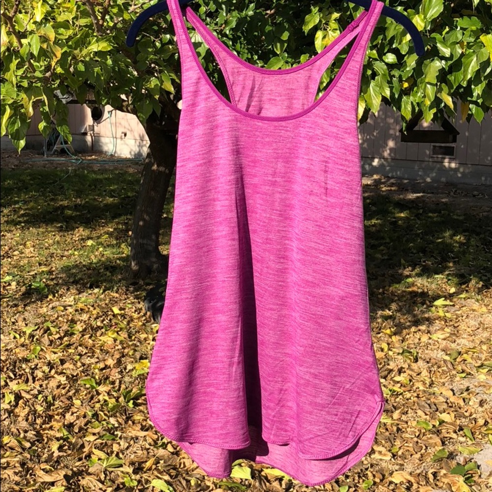 Lululemon silverescent singlet, size 8